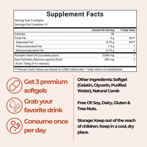 Pumpkin Seed Oil Capsules